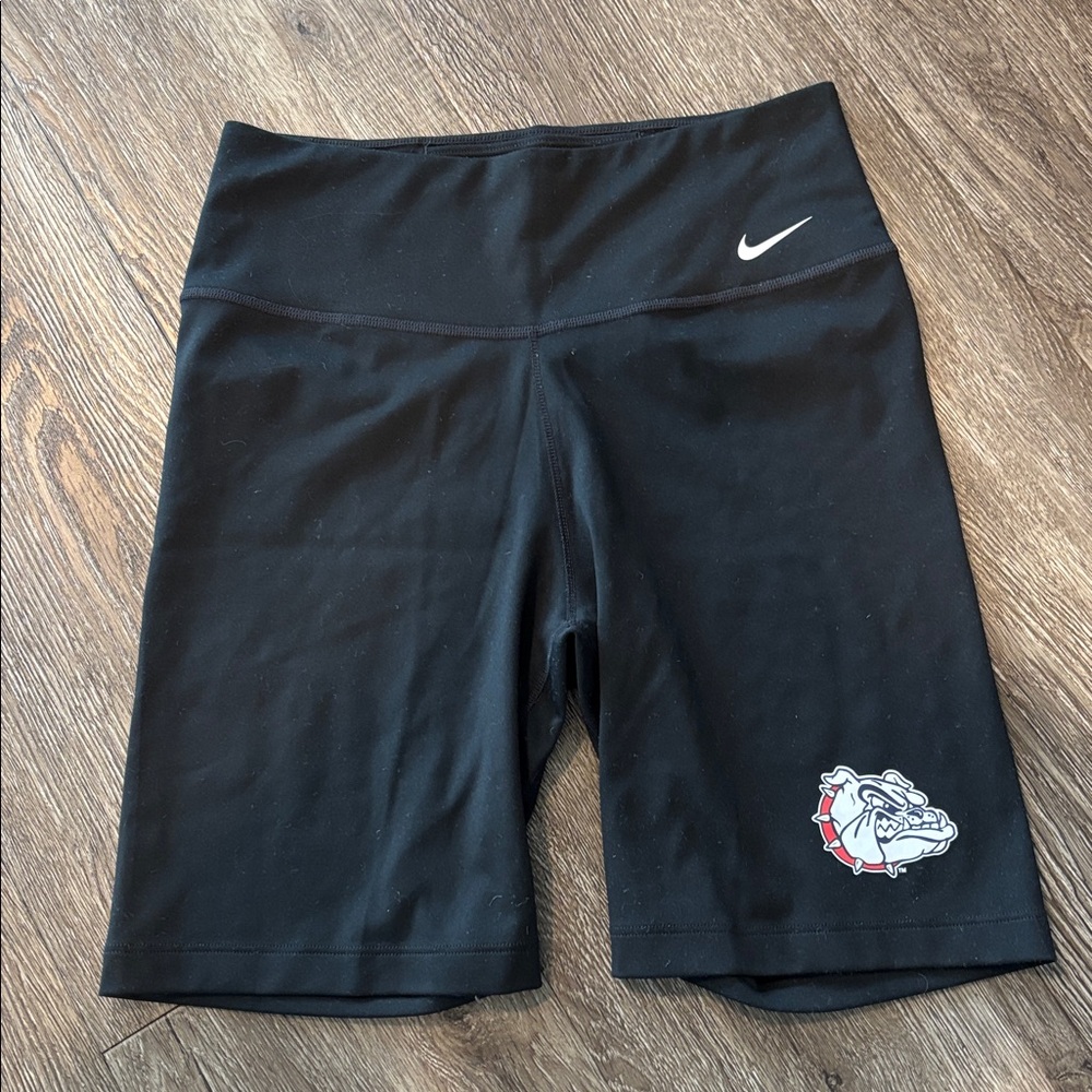 Nike Black Shorts with Gonzaga Emblem